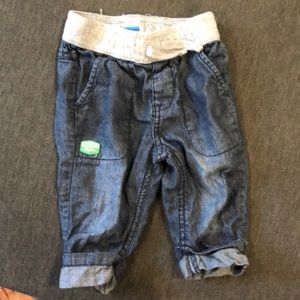 Linen jeans